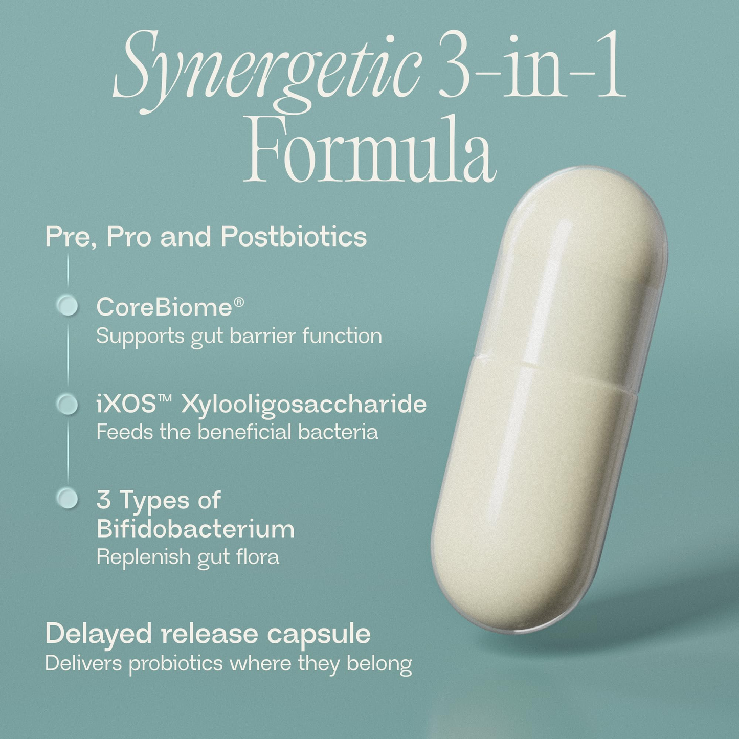 BIOMA Probiotics - Digestive Health Probiotic - 60 Delayed-Release Capsules (30-Day Supply)